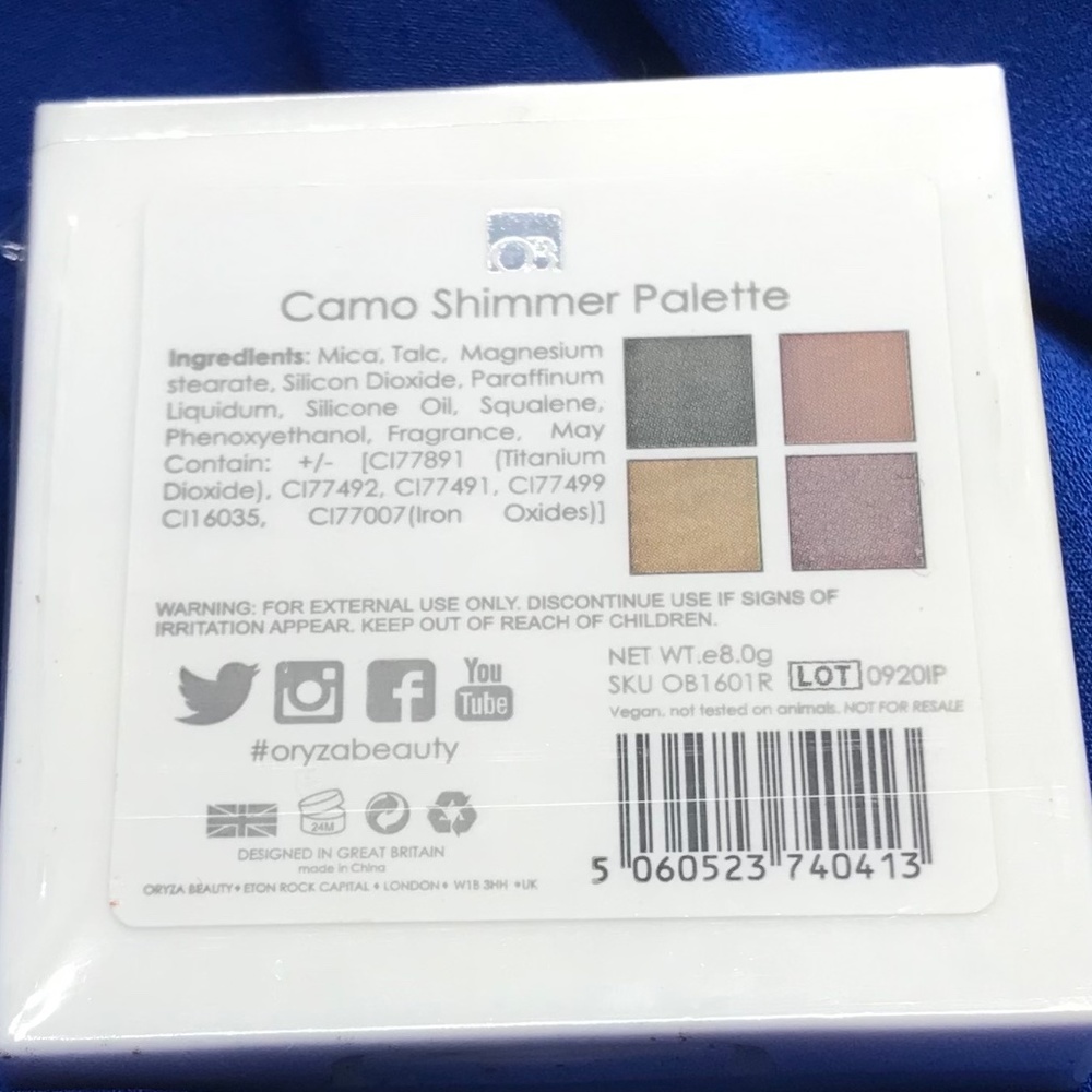 ❤️ NEW! Oryza Beauty Camo Shimmer Eyeshadow - Picture 3 of 5